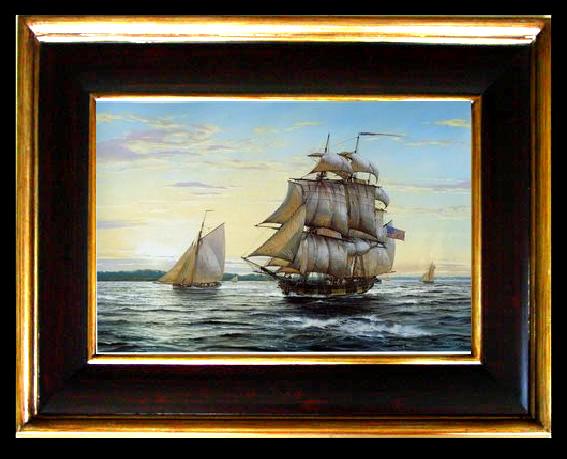 unknow artist Seascape, boats, ships and warships. 65
